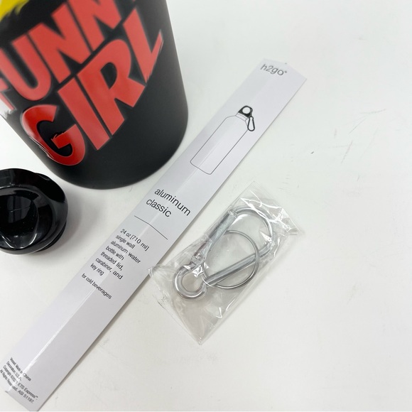 NWT Funny Girl Broadway Show Water Bottle 24oz Aluminum Cold Beverages - Picture 5 of 6